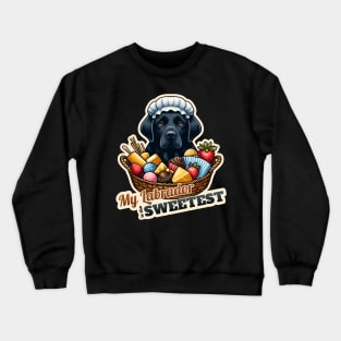 Confectioner Labrador Retriever Crewneck Sweatshirt